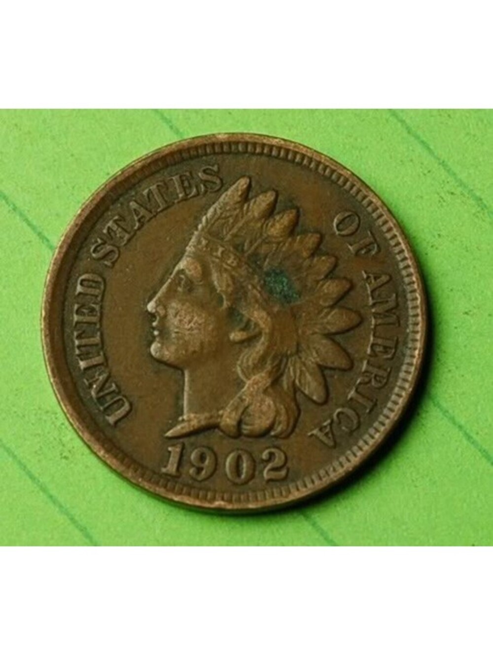 X175 1902 Indian Head Cent Penny 1c - Check Out Our eBay Store - old coin money